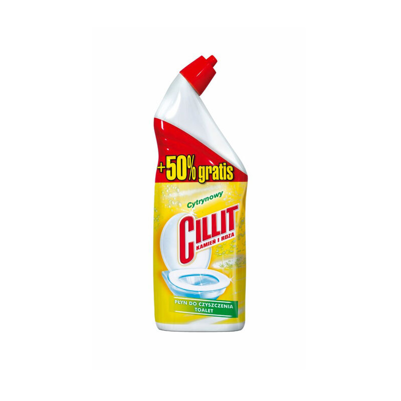 Cillit Płyn do WC 750ml Kamień i Rdza Cytrynowy