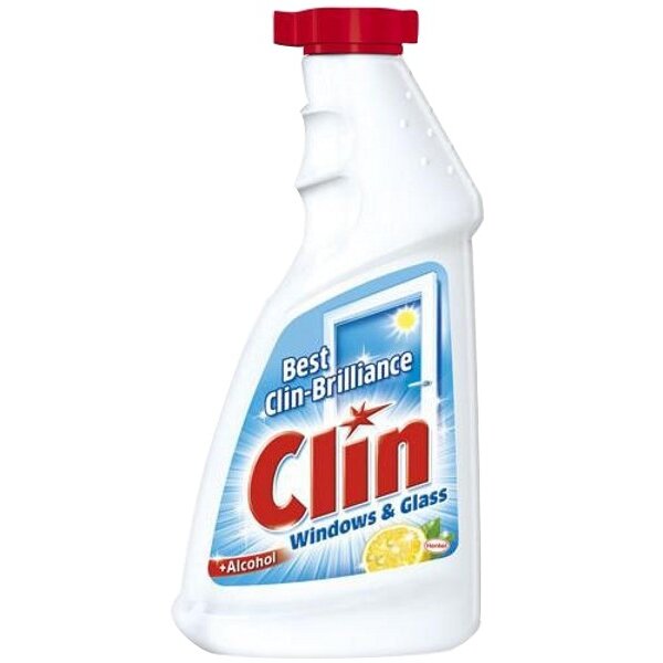 Clin Płyn do Mycia Szyb Zapas 500ml Lemon