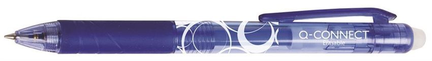 Długopis Automatyczny Q-Connect  10mm Wymazywalny Niebieski