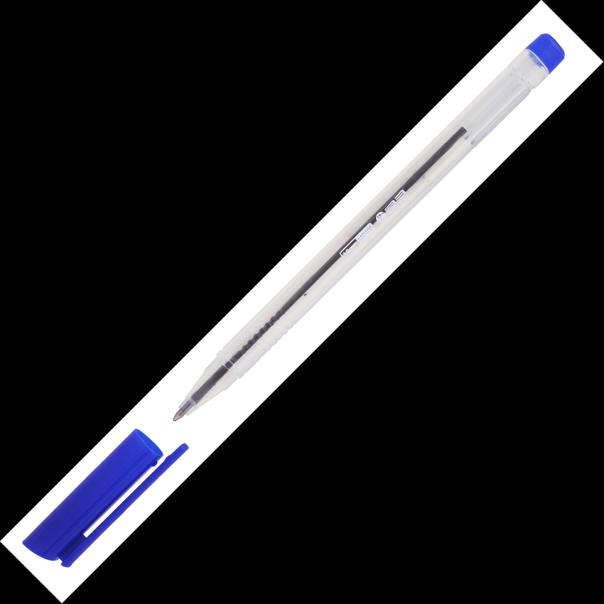 Długopis Biurowy Przezroczysty 1 Mm Memobe Niebieski