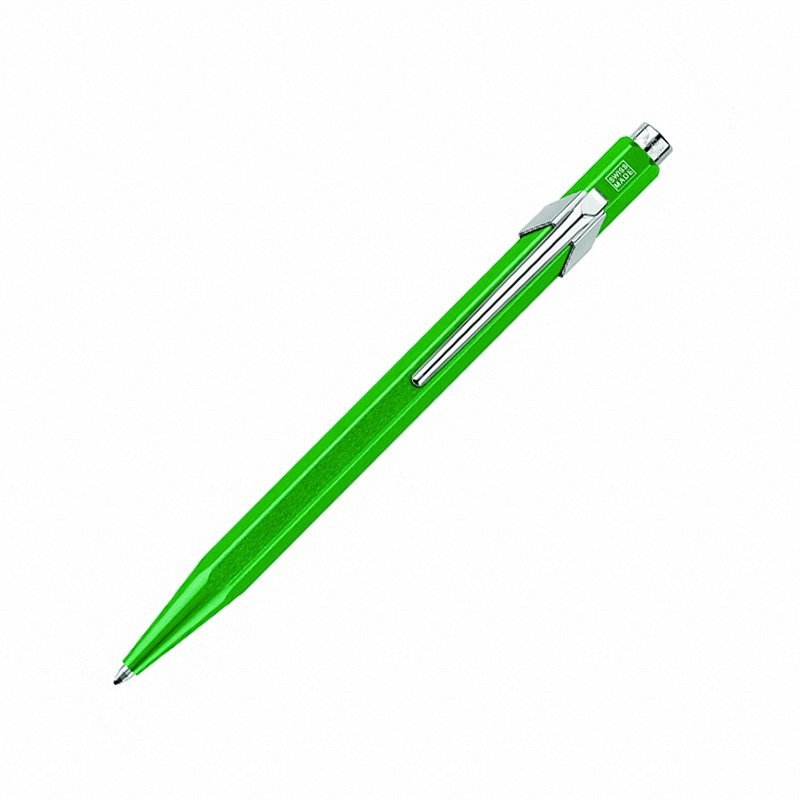Długopis Caran D'Ache 849 Pop Line Metal-X M W Pudełku Zielony