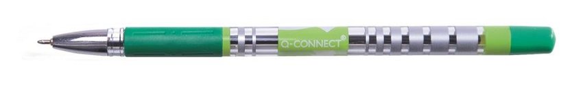 Długopis Żelowo-Fluidowy Q-Connect 05mm Zielony