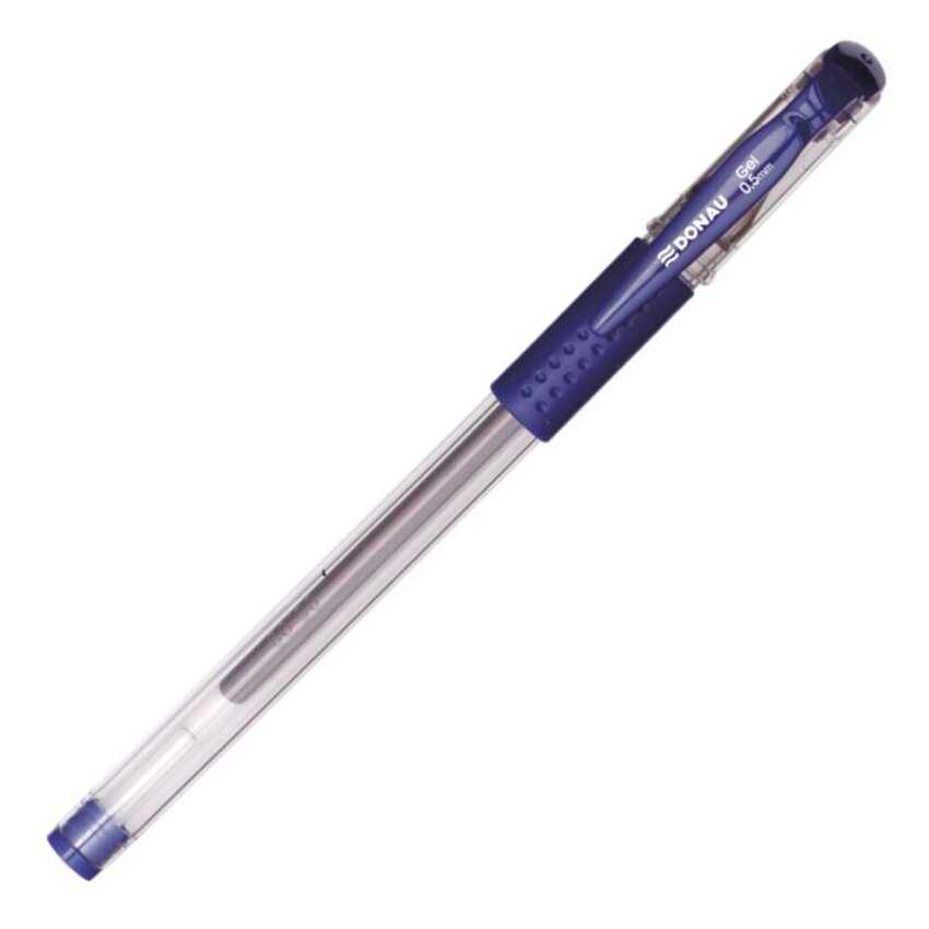 Długopis Żelowy Donau Z Wodoodpornym Tuszem 05mm Niebieski