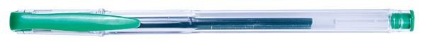 Długopis Żelowy Office Products Classic 05mm Zielony
