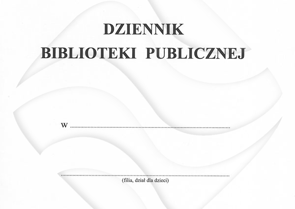 Dziennik Biblioteki Publicznej B-176 /Intro