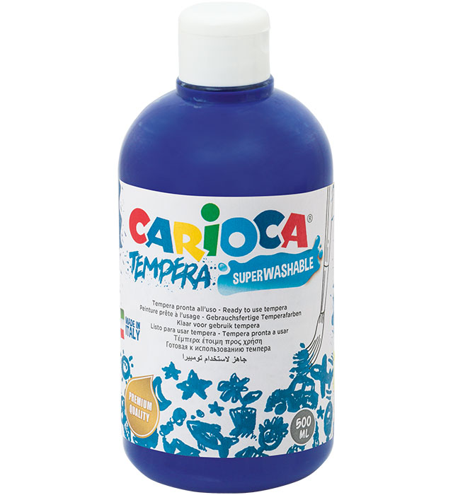 Farba Carioca tempera 500 ml (KO027/17) granatowy