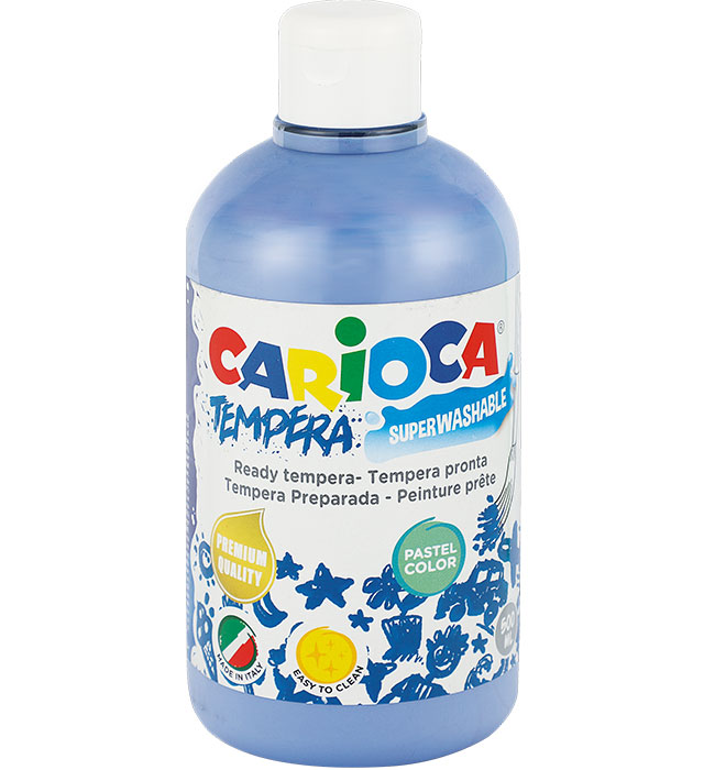 Farba Carioca tempera 500 ml (KO027/44) pastel niebieska