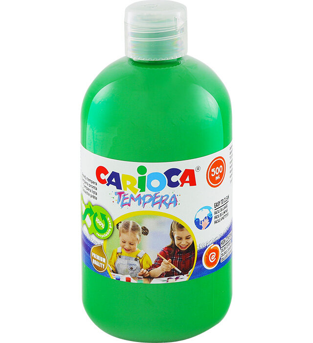 Farba Carioca tempera N 500 ml (40427/14) zielona