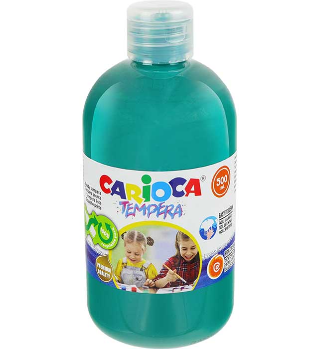 Farba Carioca tempera N 500 ml (40427/15) zielony morski