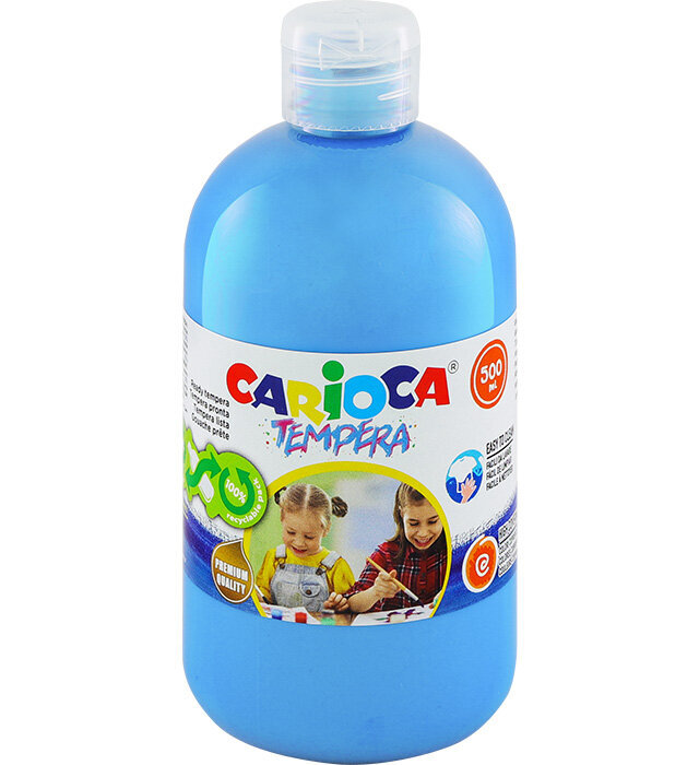 Farba Carioca tempera N 500 ml (40427/16) jasnoniebieska