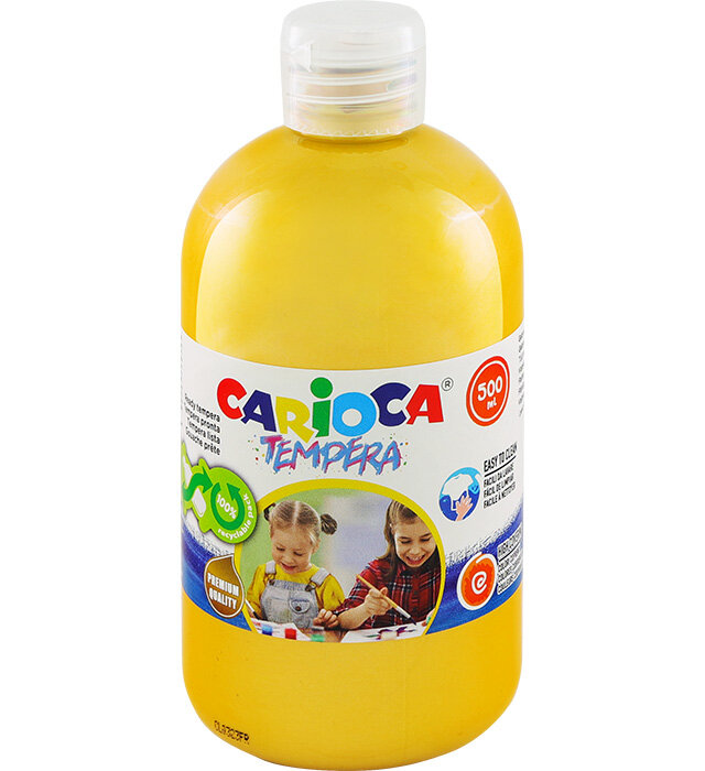 Farba Carioca tempera N 500 ml (40427/19) złota