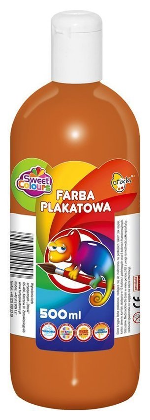 Farba Plakatowa 500ml Cielista Sweet Colours / Otocki