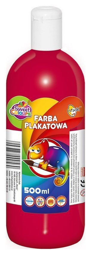 Farba Plakatowa 500ml Rubinowa Sweet Colours / Otocki