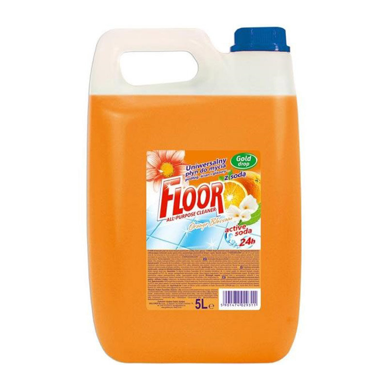 Floor Płyn Uniwersalny 5L Orange Blossom (pomarańczowy) /Gold Drop