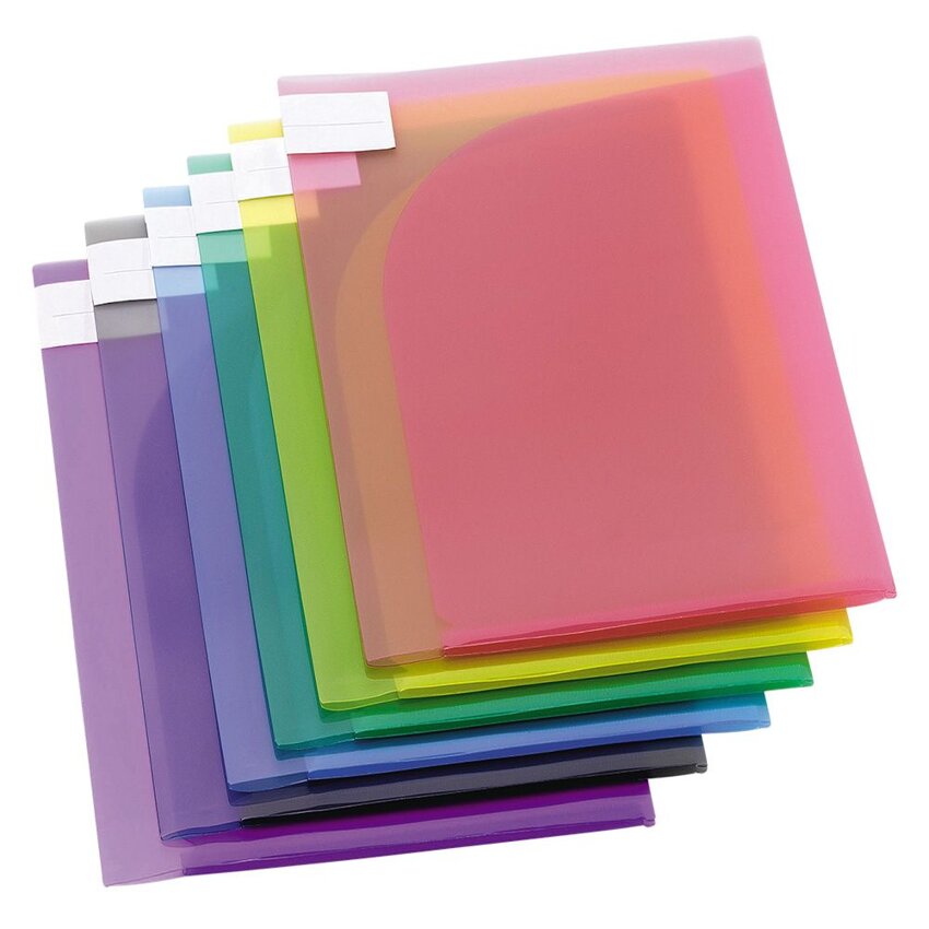 Folder Prezentacyjny Tarifold Z 4 Klapkami A4 6 Szt. Mix Kolorów