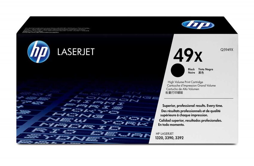 HP 49X [Q5949X] 1320/3390/3392 Czarny (Oryg.)