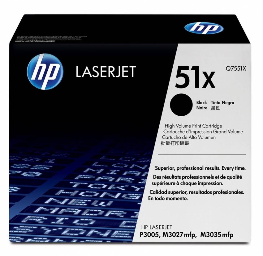 HP 51X [Q7551X] P3005/M3027/3035 Czarny (Oryg.)