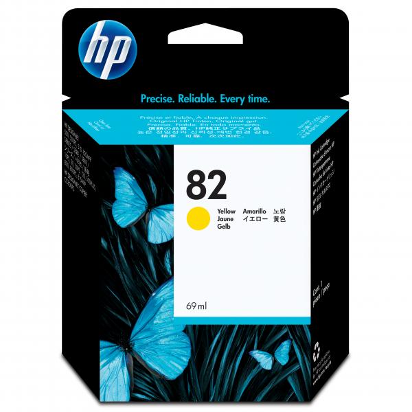 HP 82 [C4913A] 500/510/800/815/820 Yellow (Oryg.)