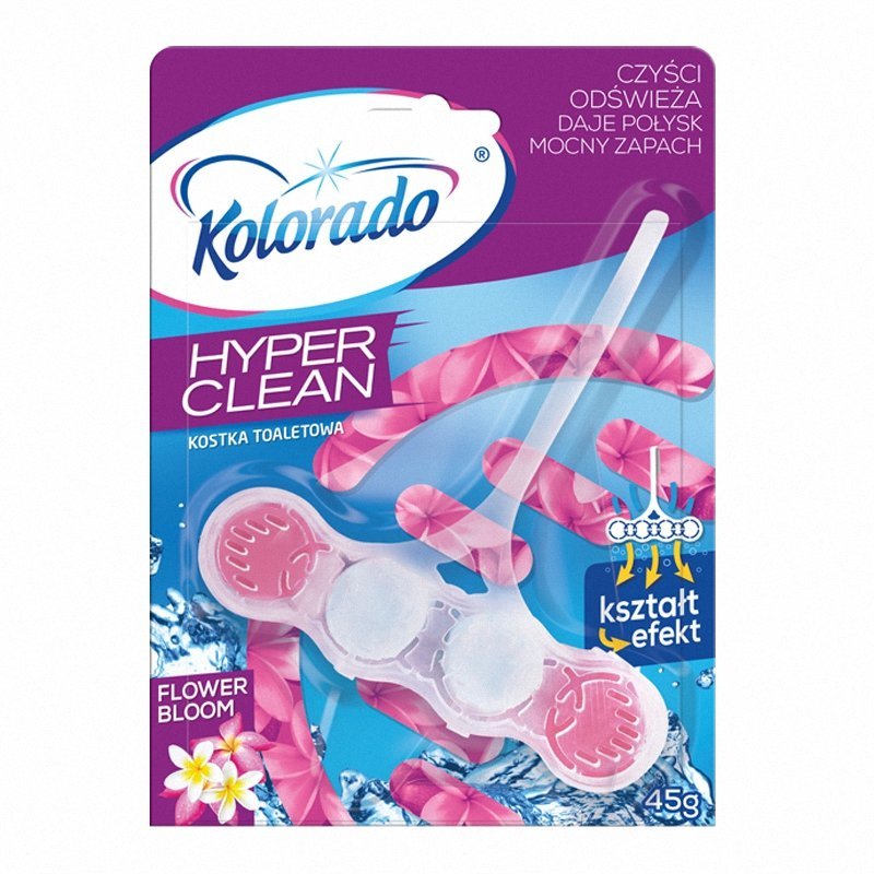 Kostka do WC 45g Hyper Clean Flower Bloom  / Kolorado