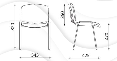 Krzesło Nowy Styl ISO Black C-26