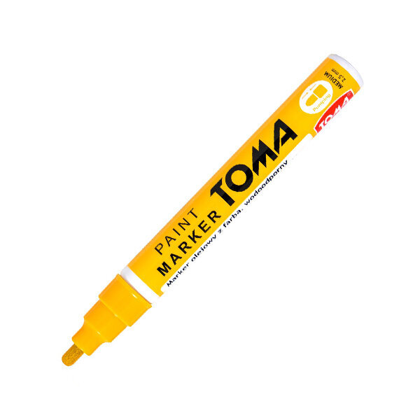 Marker Olejowy Toma TO-440 Gruby Żółty