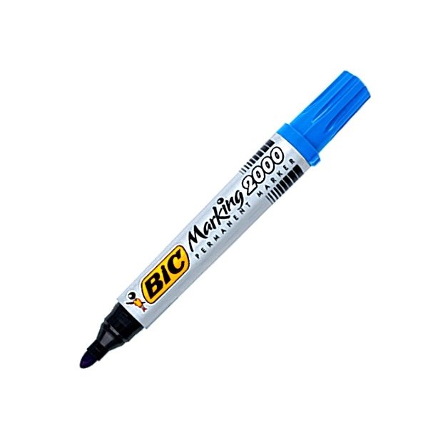 Marker Permanentny Bic 2000 Okrągły Niebieski