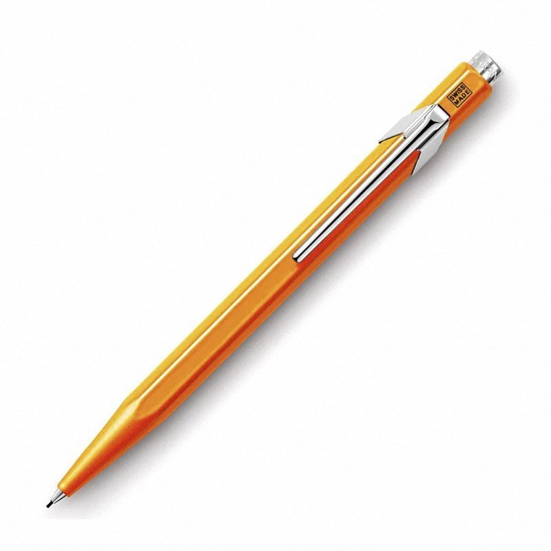 Ołówek Automatyczny Caran D'Ache 844 07mm  Pomarańczowy