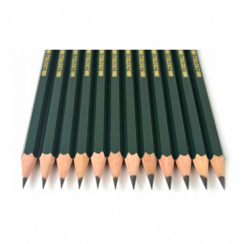 Ołówek Castell 9000 Design 12 szt. Opakowanie Metalowe Faber-Castell