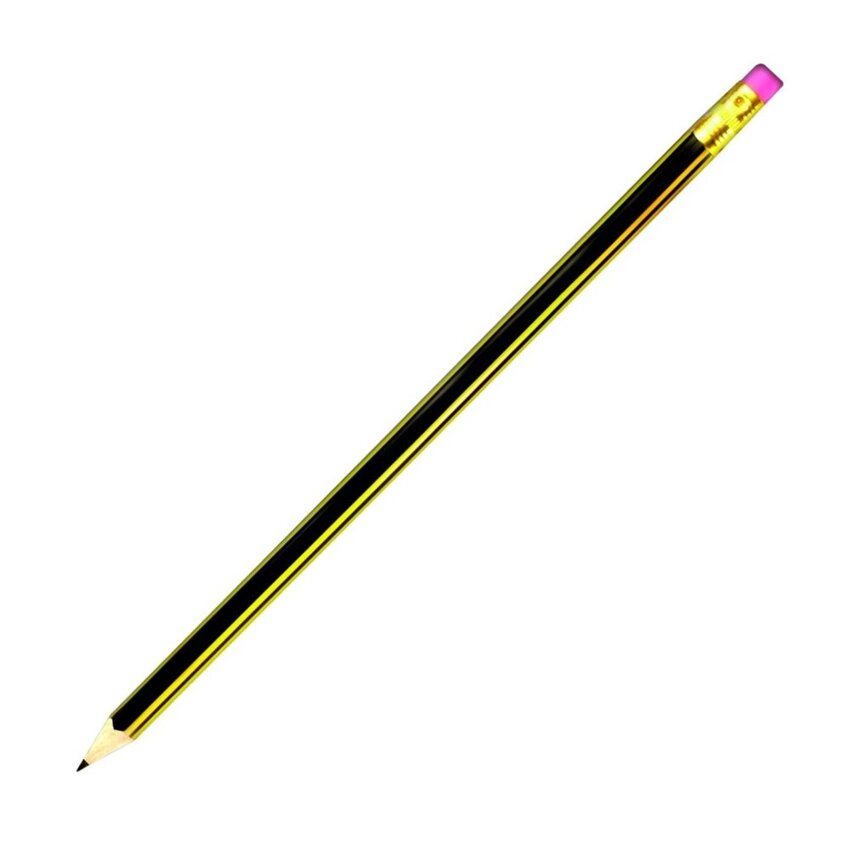 Ołówek Grafitowy Tetis KV050 3B  z Gumką