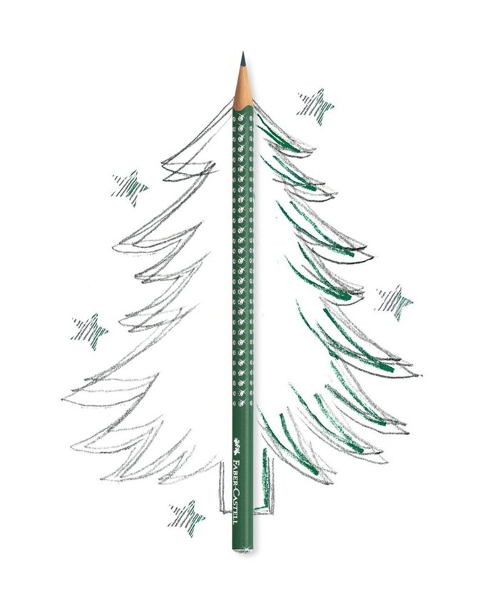 Ołówek Sparkle Pearly Ciemnozielony (Forest Green)Faber-Castell
