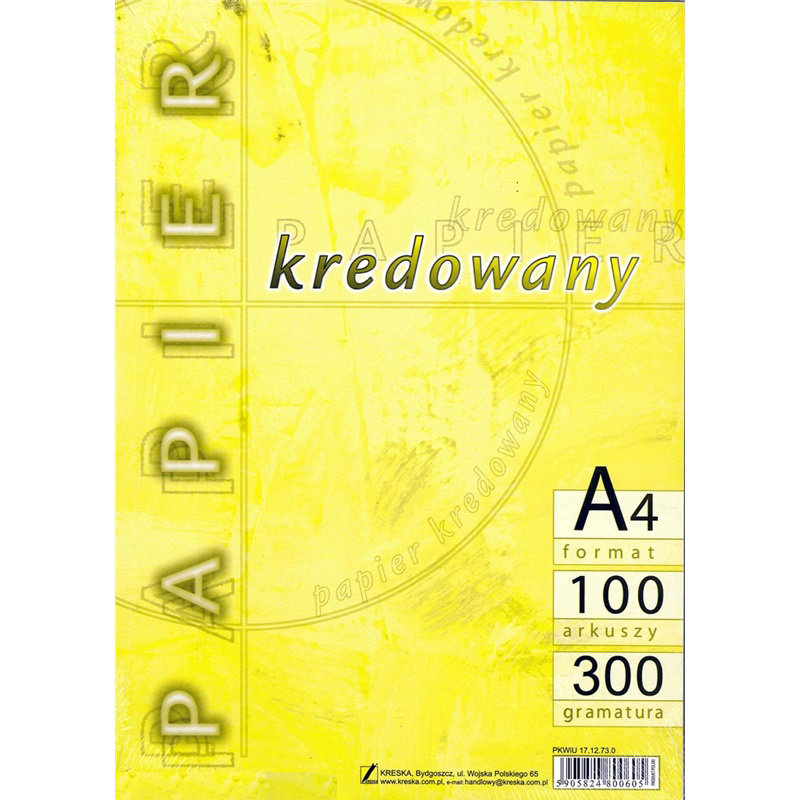 Papier Kredowany A4 300g A'100 /Kreska