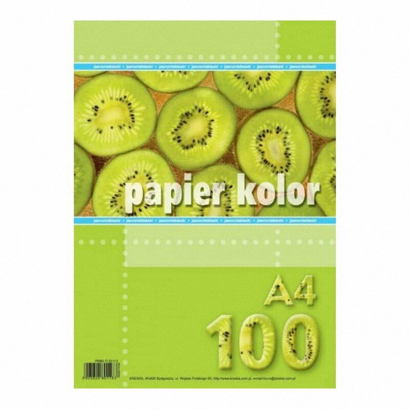 Papier Xero A4 A'100 80g Jasnoniebieski /Kreska