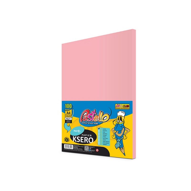 Papier Xero Intensive A4 160g A'100 Różowy / Pastello