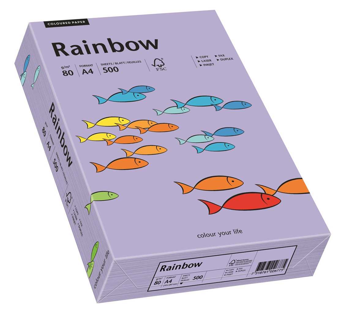 Papier Xero Rainbow A4 80G Fiolet R 60