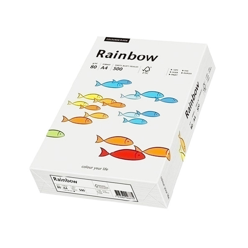 Papier Xero Rainbow A4 80G Jasno Szary R 93