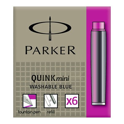 Parker Naboje Quink Mini 6szt. Różowe [1950411]