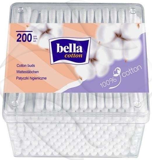Patyczki Kosmetyczne Pudełko 200 Bella