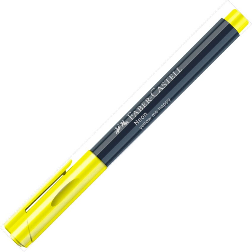 Pisak Kreatywny Neonowy Żółty  (Yellow Me Happy) Faber-Castell