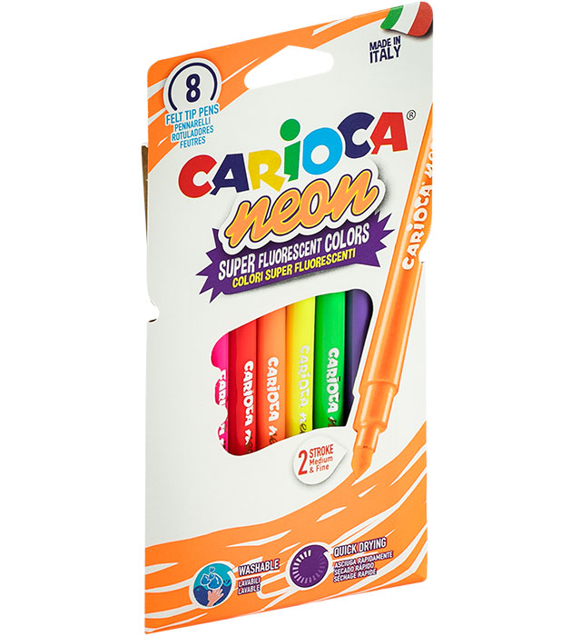 Pisaki Carioca NEON 8 kol. (42785)