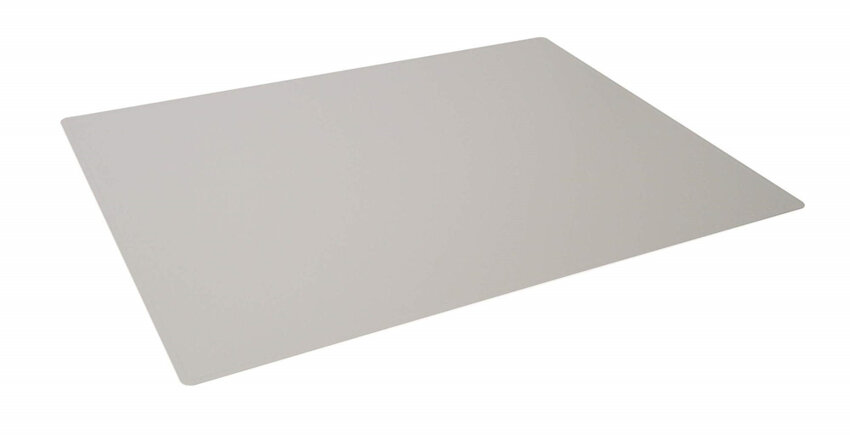 Podkład na biurko ozdobne krawędzie 650 x 500 mm szary / Durable