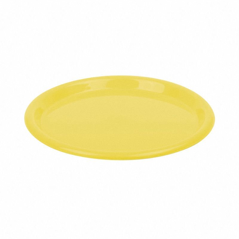 Talerz Plastikowy 35,6cm (szt.) Okrągły Party Żółty / Mintra