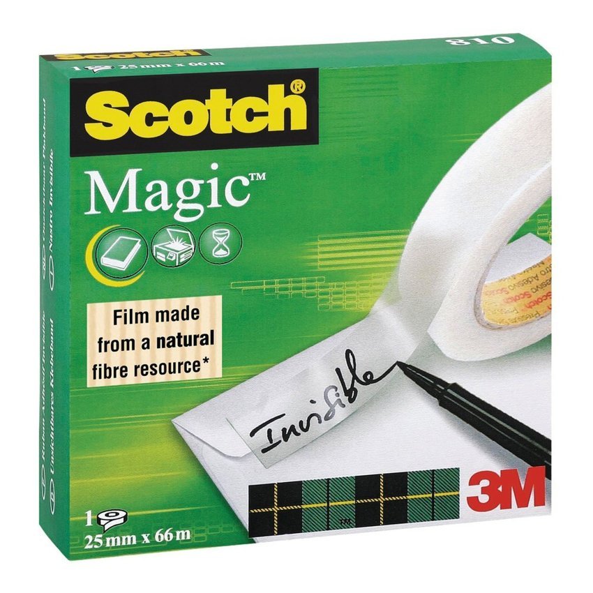 Taśma Biurowa Scotch Magic (810-2566) Matowa 25Mm 66M