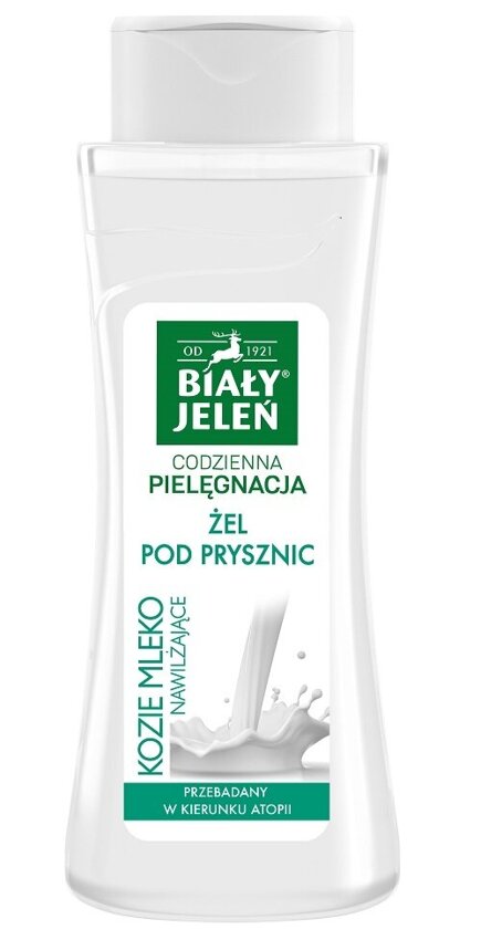 Żel pod Prysznic Biały Jeleń 250ml Kozie Mleko