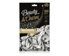 Balony Beauty&Charm, metaliki srebrne 12"/ 50 szt. /GoDan
