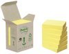 Bloczki Ekologiczne Post-It (653-1B) 38X51Mm 6X100 Kart. Żółte