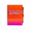 Kołozeszyt A4 200K Kratka Book Fusion Pomarańczowy  / Pukka Pad 8410-FUS