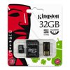 Pamięć Karta Micro SD 32GB Class4 + Czytnik USB + SD Adapter /Kingston