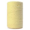 Sznurek Bawełniany Skręcany 3mm 100m Bananowy / DpCraft