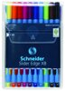 Zestaw Długopisów W Etui Schneider Slider Edge Xb 10 Szt. Miks Kolorów